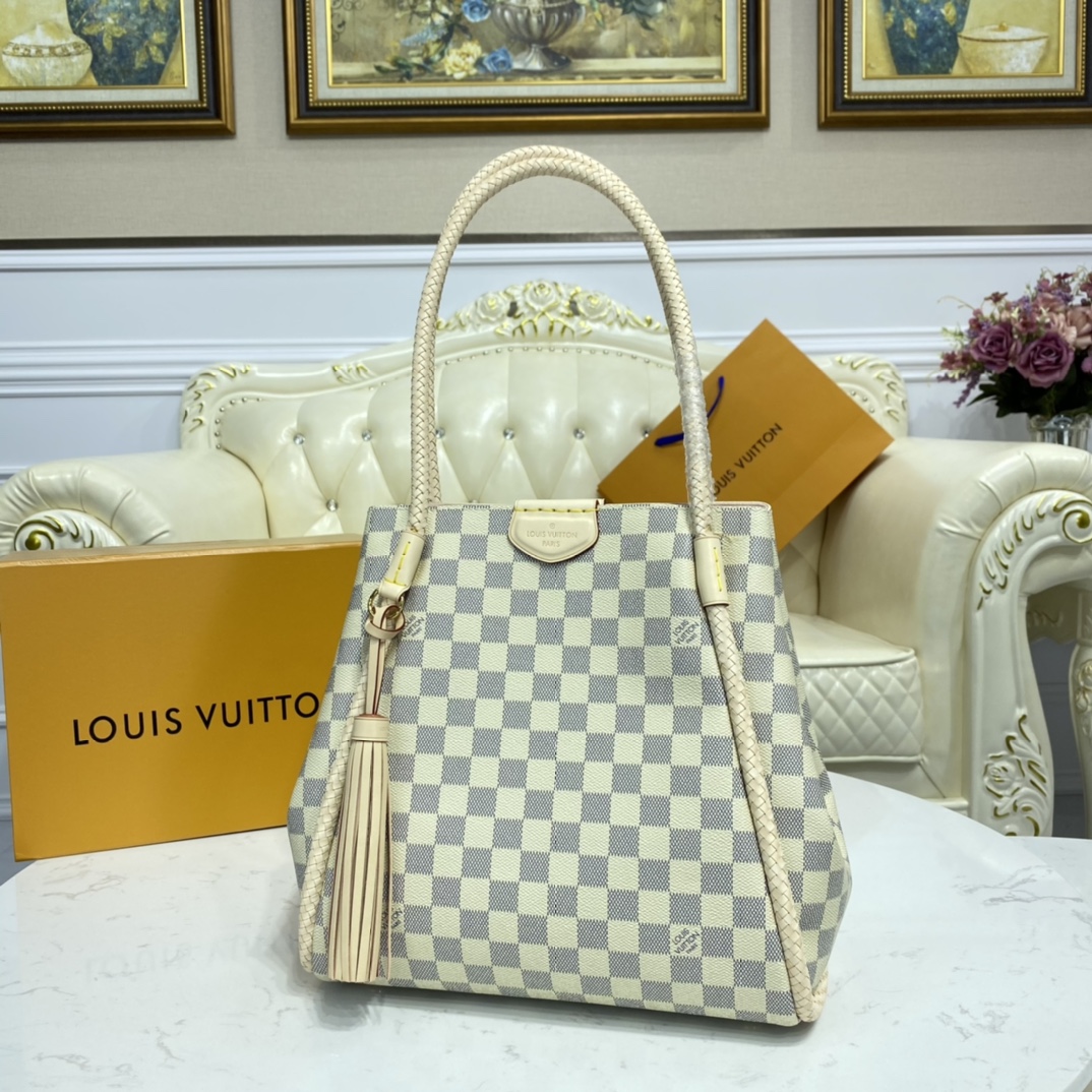 Louis Vuitton PROPRIANO Handbag Damier Azur N44027